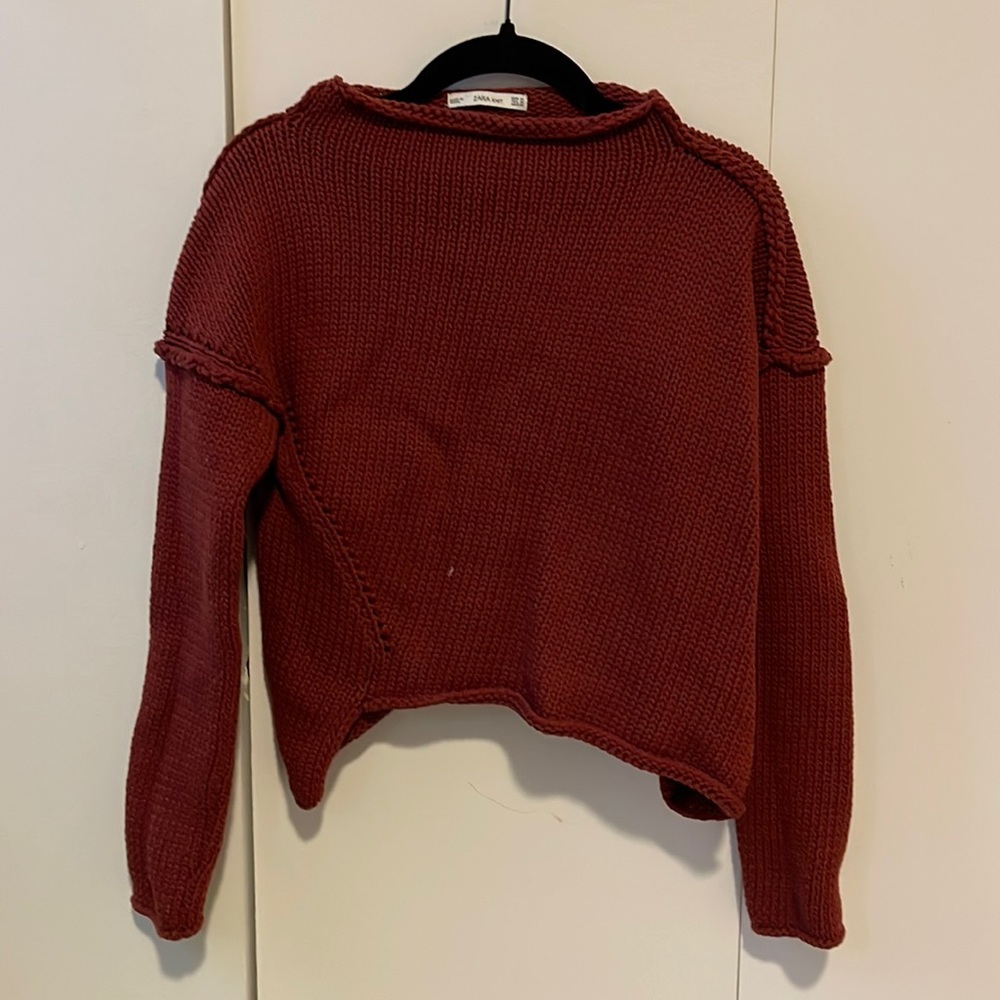 Zara - cropped sweater
